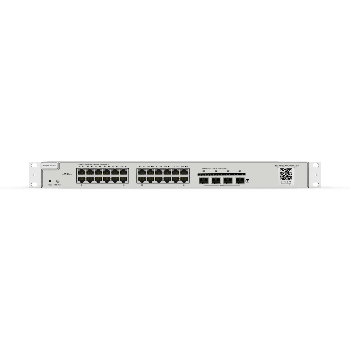 Комутатор мережевий Ruijie Networks RG-NBS3200-24GT4XS-P — фото 2