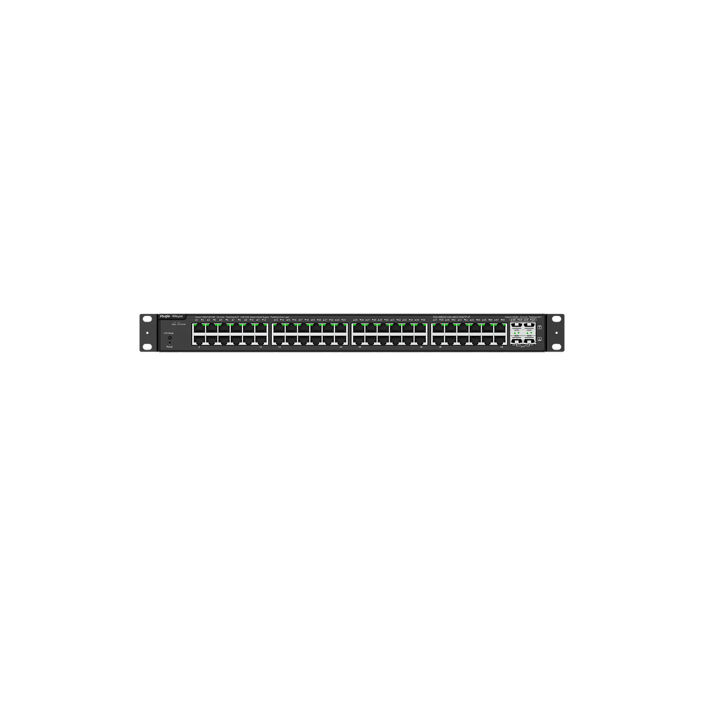 Комутатор мережевий Ruijie Networks RG-NBS3100-48GT4SFP-P — фото 3