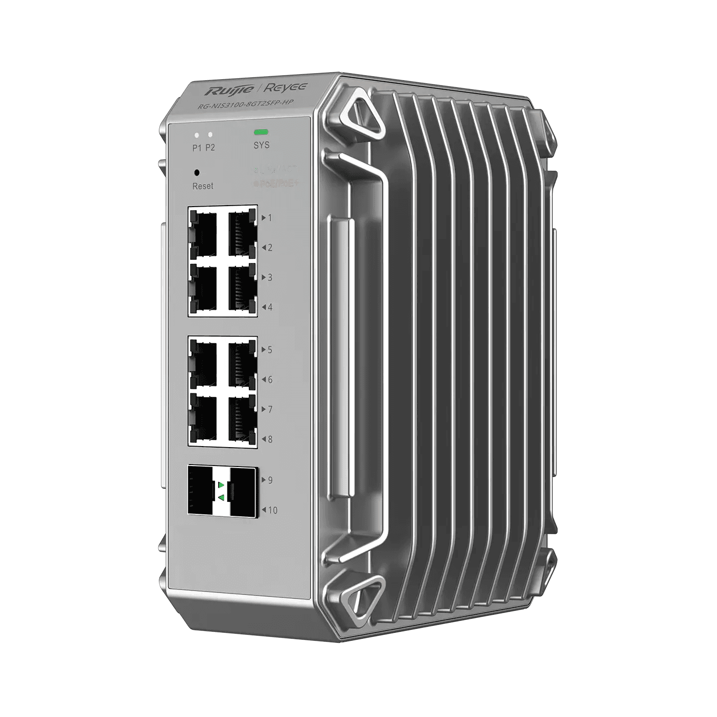 Комутатор RG-NIS3100-8GT2SFP-HP