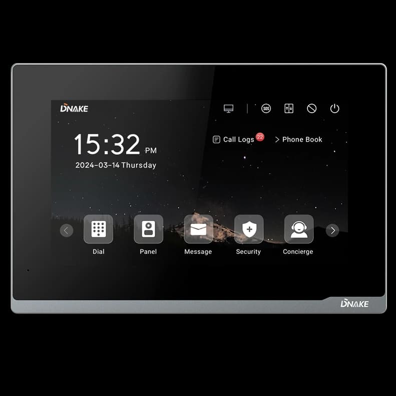 7” Linux домофон Dnake E216