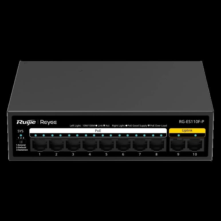 Комутатор мережевий Ruijie Networks RG-ES110F-P